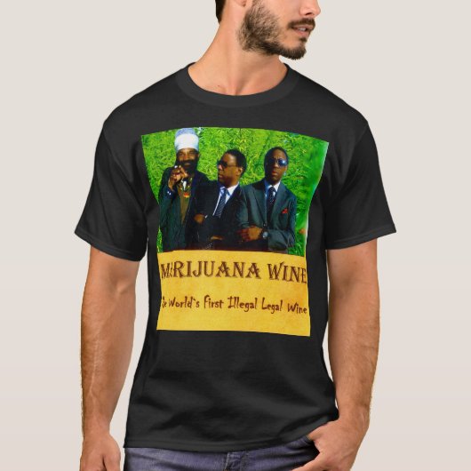 M WIJN OFFICIEEL T-Shirt (Voorkant)