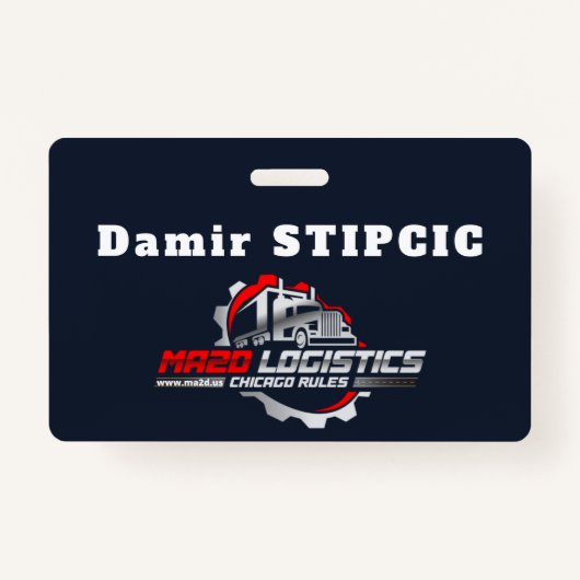 MA2D LOGISTIEK BADGE (Voorkant)
