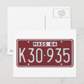 MA64 BRIEFKAART (Voorkant / Achterkant)