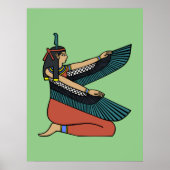 Ma’at (Egyptian Goddess) Poster (Voorkant)