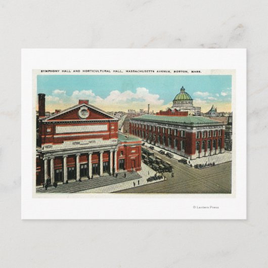 MA Avenue Uitzicht Symphony, tuinbouw Briefkaart (Voorkant)