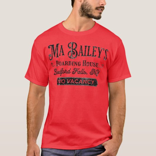 Ma Bailey's Boarding House - Het is een prachtig l T-shirt (Voorkant)