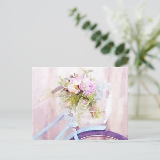 Ma Bicyclette Briefkaart (Staand voorkant)