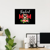 Ma Cute German Shepherd Poster (Thuiskantoor)