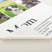 Ma Definition 6 Family Photo Collage Sherpa Deken (3/4)