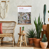 Ma Definition | 8 Foto gepersonaliseerd Hangend Wandkleed