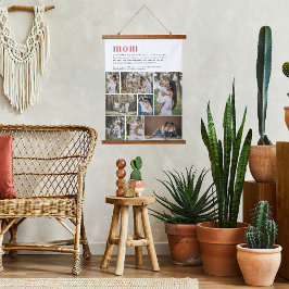 Ma Definition | 8 Foto gepersonaliseerd Hangend Wandkleed