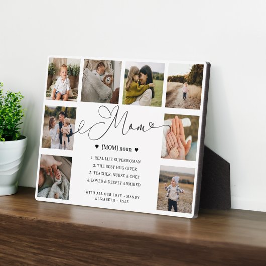 Ma Definition Moederdag Photo Collage Keepomwille Fotoplaat