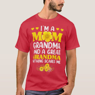 Ma Grandma Great Grandma Floral Women, Moeders D T-shirt
