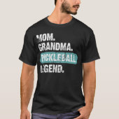 Ma Grandma Pickleball Legend Retro  moeder T-shirt (Voorkant)