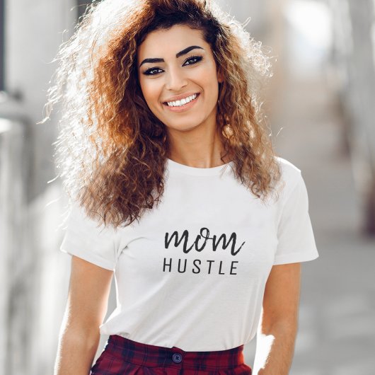 Ma Hustle | Modern Stijlvol Moederdag T-shirt
