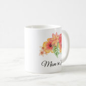 Ma In De Wet Bloemen Boeket Gepersonaliseerde Mok (Voorkant rechts)