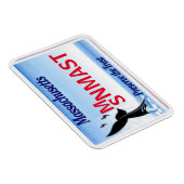 MA Licentie Bord Magnet Magneet (Rechterzijde)