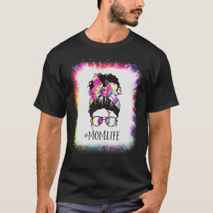 Ma Life Matching Family Love Tie Dye Bleach e T-shirt