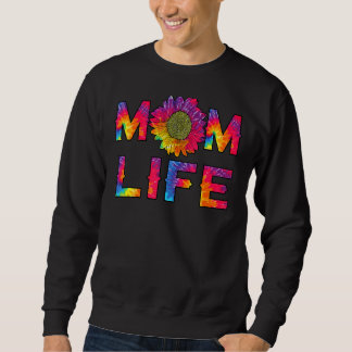 Ma Life Sunflower Tie Dye Hippie mamma Mothers D Trui