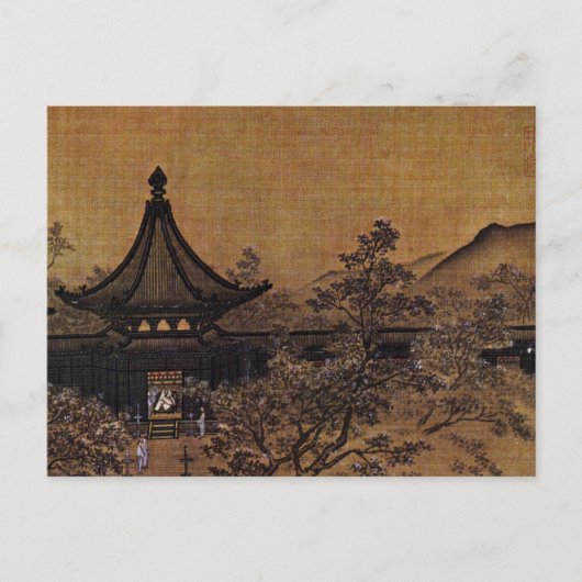 Ma Lin Song Dynasty Chinese schilderijen Briefkaart (Voorkant)