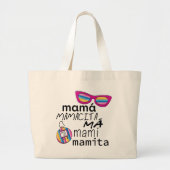 Má Mami Mamita uit de 90 Grote Tote Bag (Voorkant)