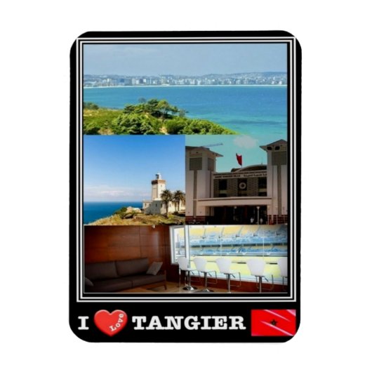 MA Marocco - Tangier - I Love Mosaic - Magneet (Verticaal)