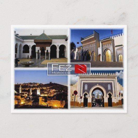 MA Marokko - Fez - Briefkaart (Voorkant)