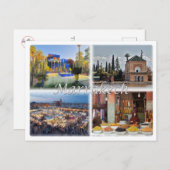 MA Marokko - Marrakech - Briefkaart (Voorkant / Achterkant)