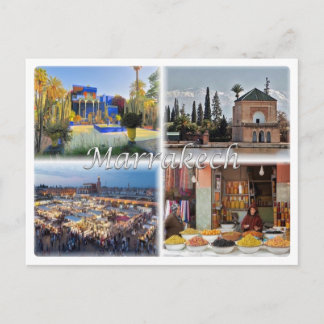MA Marokko - Marrakech - Briefkaart