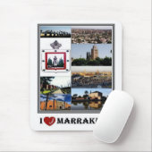 MA Marokko - Marrakech - I Love Mosaic - Muismat (Met muis)