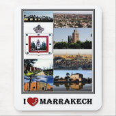 MA Marokko - Marrakech - I Love Mosaic - Muismat (Voorkant)