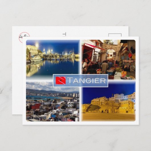 MA Marokko - Tangier - Briefkaart (Voorkant / Achterkant)