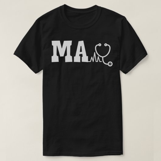 MA Medical Assistant T-shirt (Design voorkant)