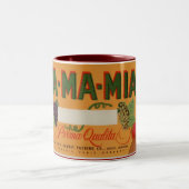 Ma Mia Grapes Tweekleurige Koffiemok (Center)