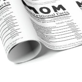 Ma Nutritional Facts Cadeaupapier (Rol Hoek)