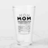 Ma Nutritional Facts Glas (Achterkant)