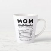 Ma Nutritional Facts Latte Mok (Rechts)