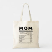 Ma Nutritional Facts Tote Bag (Achterkant)