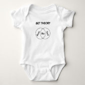 Ma Pa Me Set Theory Baby Bodysuit zwarte letters (Voorkant)