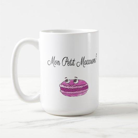 Ma Petit Macaron Custom Koffiemok (Links)