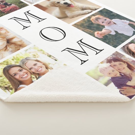 Ma Photo Collage Sherpa Deken (3/4)