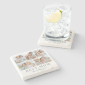 Ma Photo Collage Stenen Onderzetter (Zijkant)