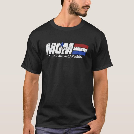 Ma Real American Hero T-shirt (Voorkant)