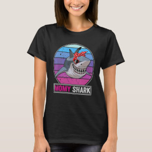 Ma Shark Ocean Animal Family Mam Moederdag T-shirt