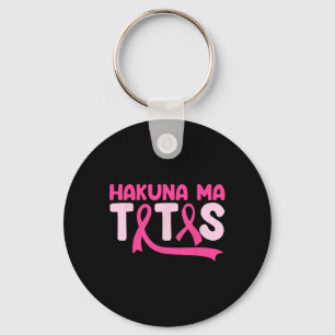 Ma Tatas Borstkanker Bewustzijnsondersteuning Roze Sleutelhanger