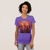 Maa Durga – Het hart van de Dussehra-feesten T-shirt (Voorkant volledig)