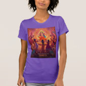 Maa Durga – Het hart van de Dussehra-feesten T-shirt (Voorkant)
