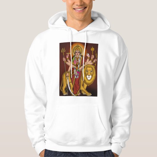 Maa Durga Hoodie (Voorkant)