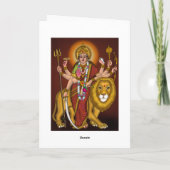 Maa Durga-luidspreker Kaart (Achterkant)