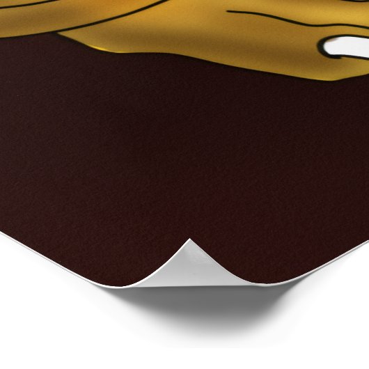 Maa Durga-luidspreker Poster (Hoek)