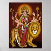 Maa Durga-luidspreker Poster (Voorkant)