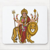 Maa Durga Mouse Pad Muismat (Voorkant)