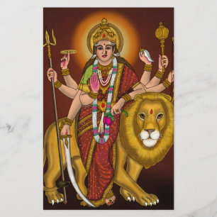 Maa Durga Paper Pad Briefpapier