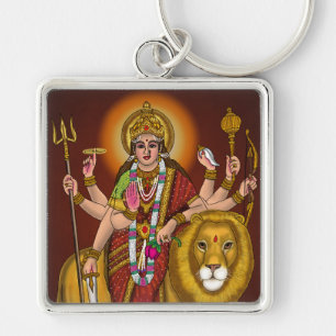 Maa Durga Sleutelhanger